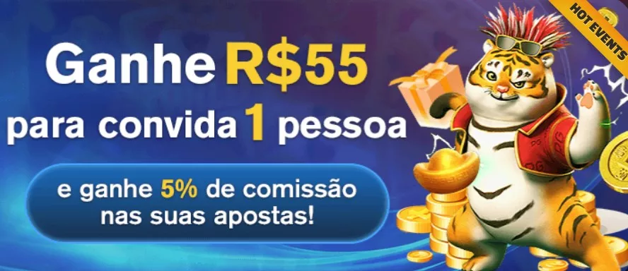 Cadastre-se na 55 AA para receber o bônus de boas-vindas